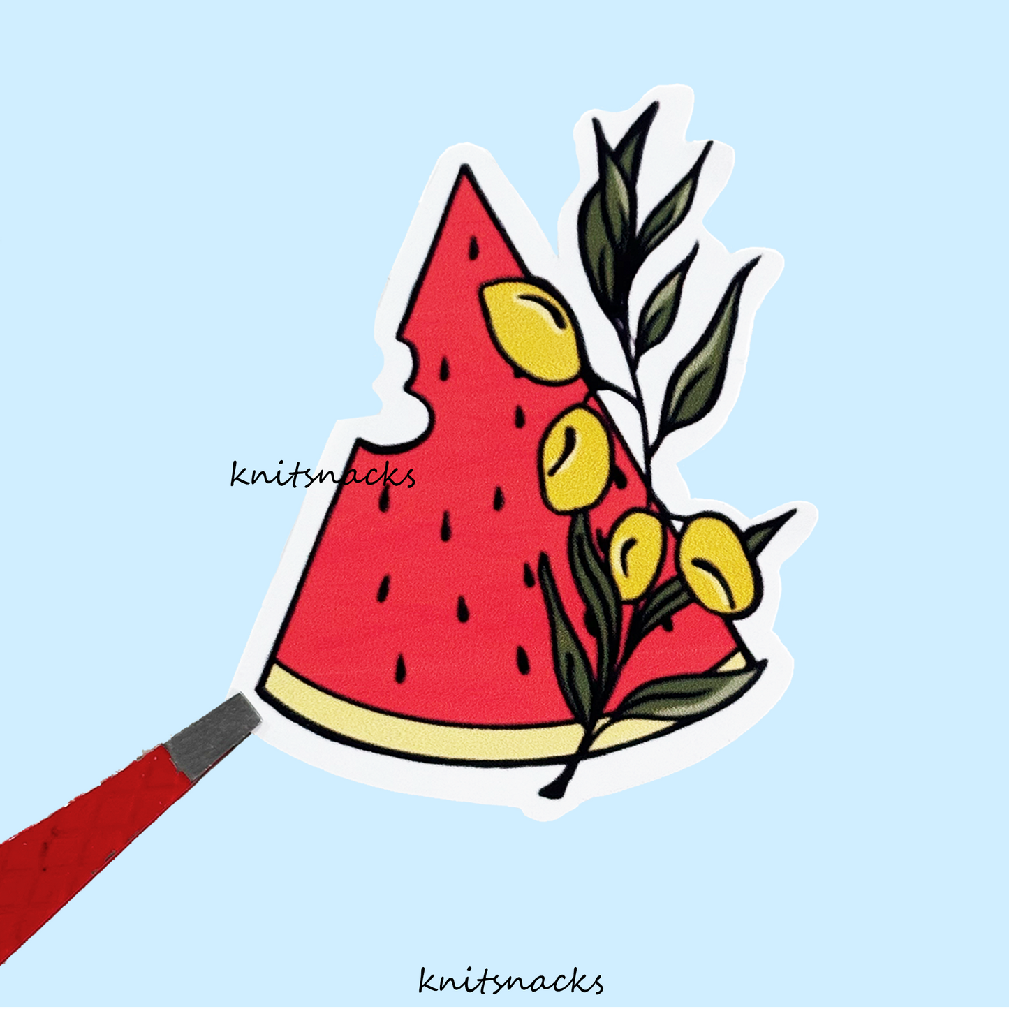 Watermelon x Olive Sticker